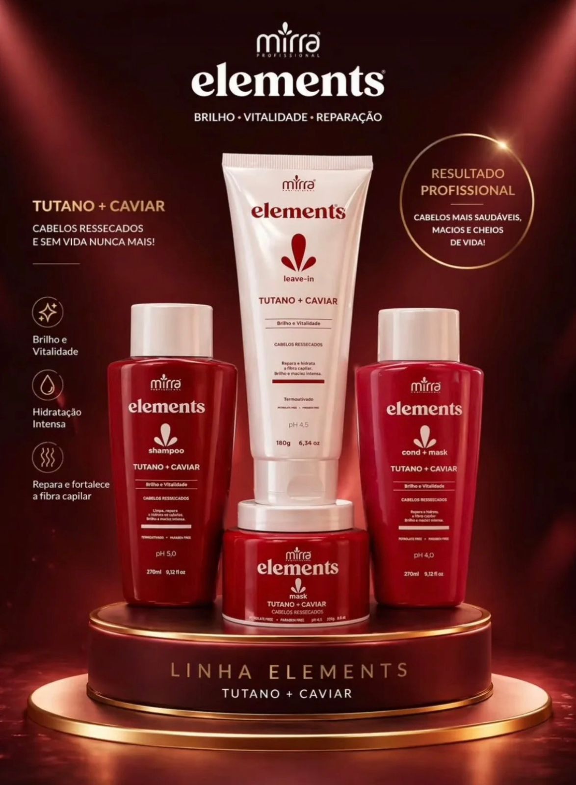 Elements Mirra Vermelho